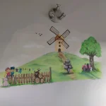 muurschildering Hilde van Milligen