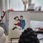 illustratie gezinnetje